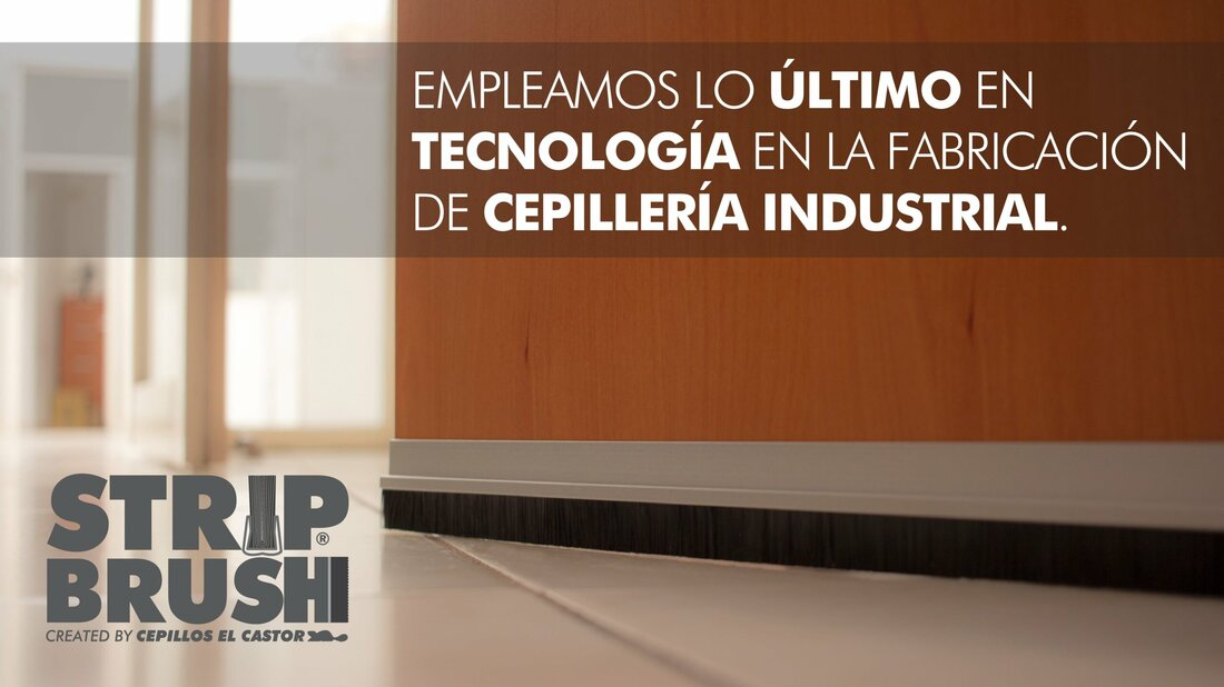 Empleamos lo último en tecnología en la fabricación de cepillería industrial